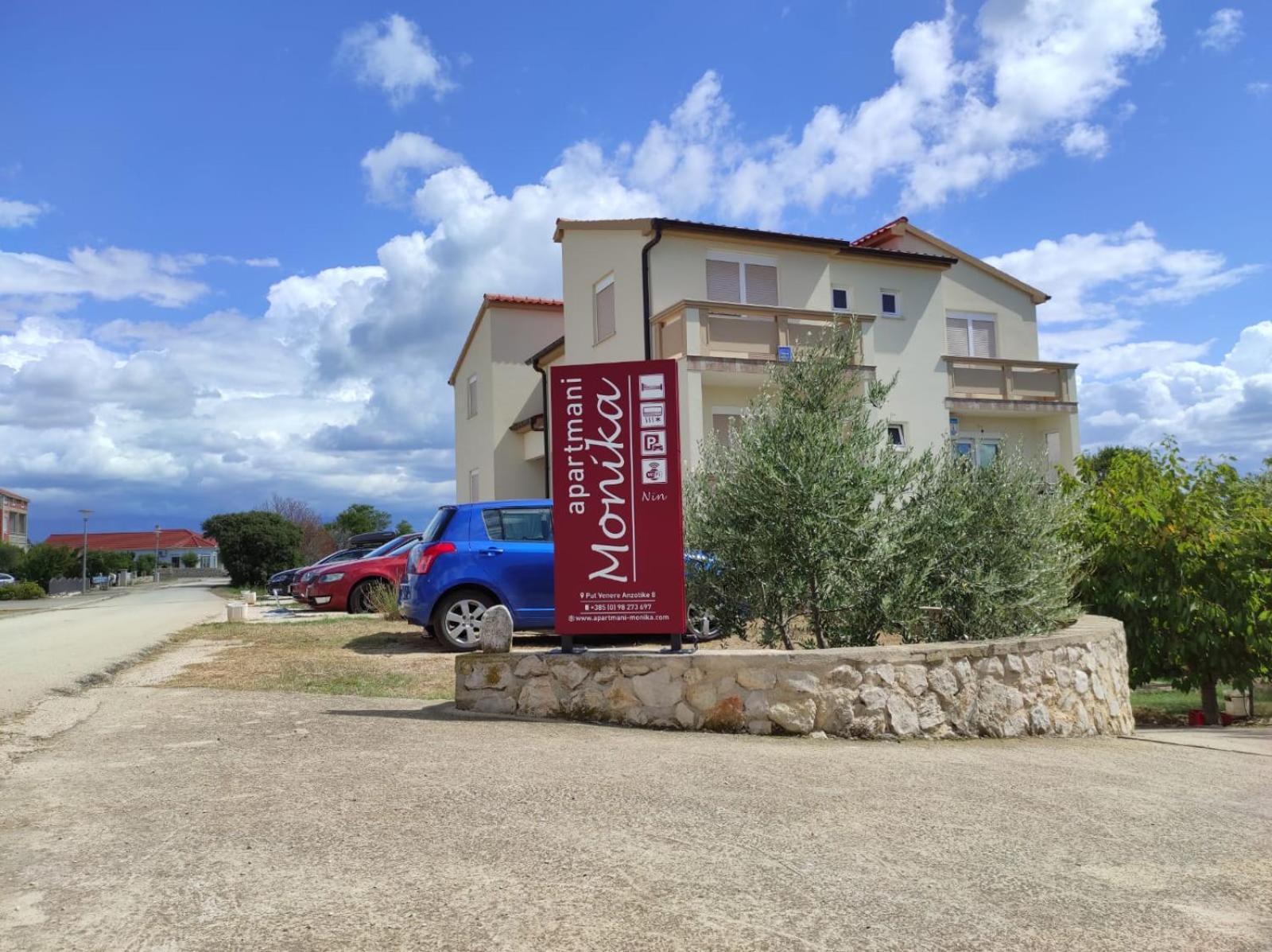 Apartments Monika Nin Εξωτερικό φωτογραφία